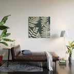 Sun Print Fern #1 Wood Wall Art Gallery Image 2