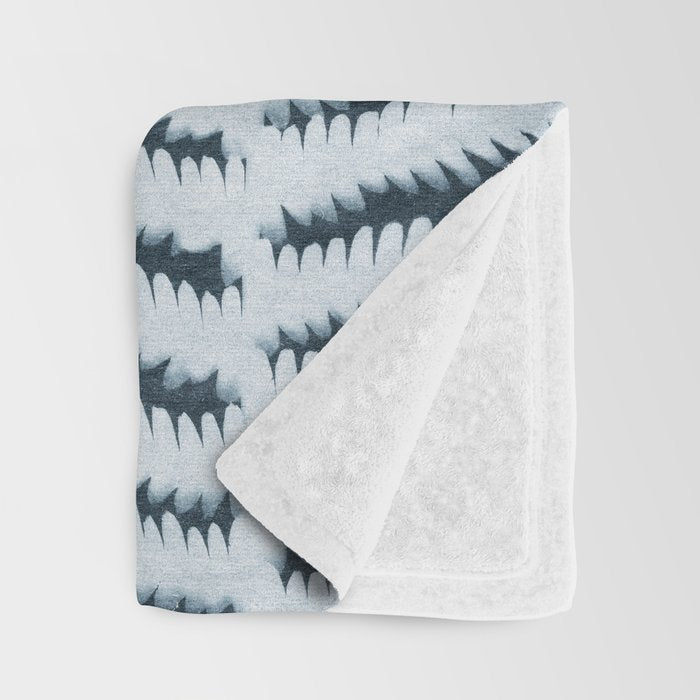 Sun Print Fern #1 Throw Blanket Gallery Image 3