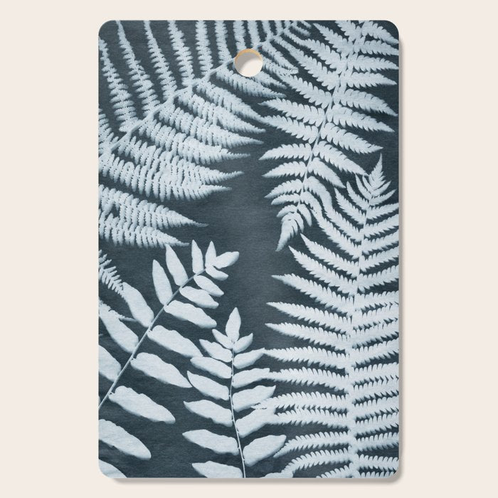 Sun Print Fern #1 Cutting Board Gallery Image 1