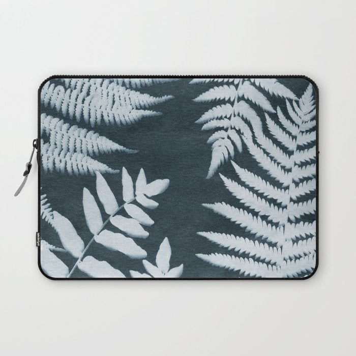 Sun Print Fern #1 Laptop Sleeve Gallery Image 1