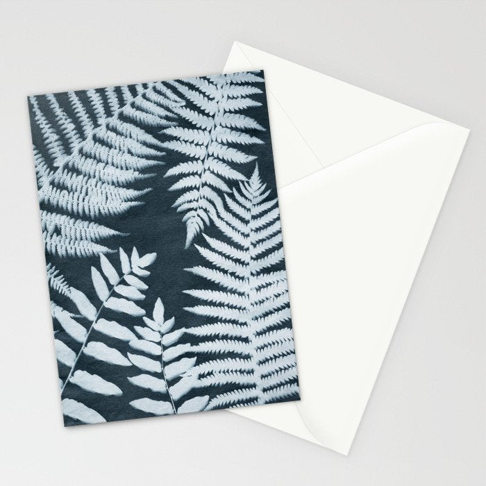 Sun Print Fern #1 Stationery Card Gallery Image 2