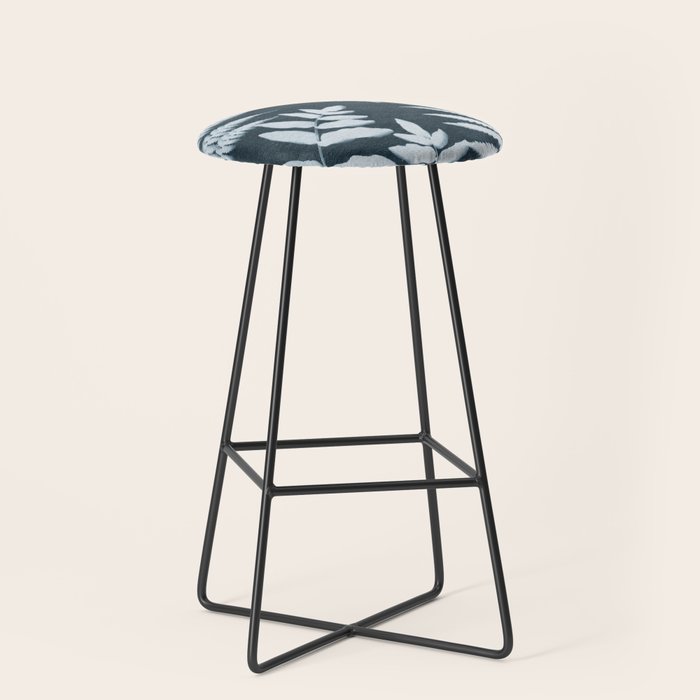 Sun Print Fern #1 Stool Gallery Image 1
