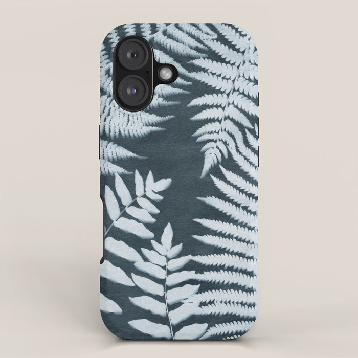 Sun Print Fern #1 iPhone Case Gallery Image 1