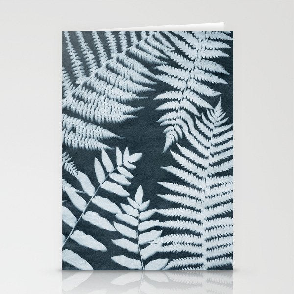 Sun Print Fern #1 Stationery Card Gallery Image 1