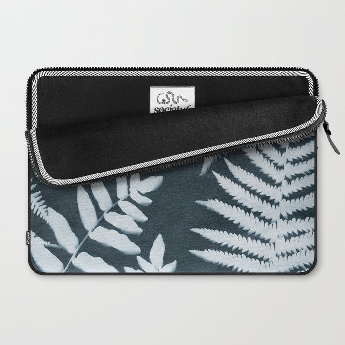 Sun Print Fern #1 Laptop Sleeve Gallery Image 2