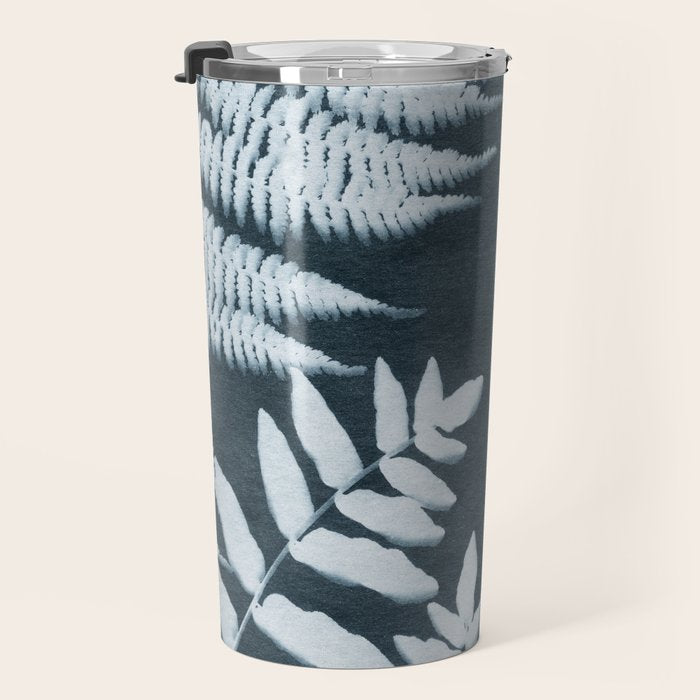 Sun Print Fern #1 Travel Mug Gallery Image 3