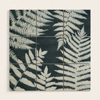Sun Print Fern #1 Wood Wall Art Gallery Image 1