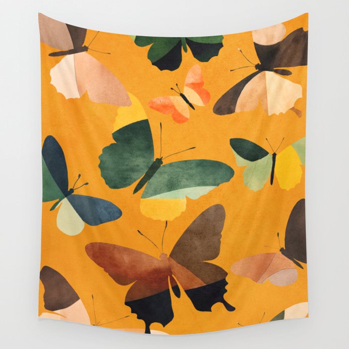 Beautiful Butterflies 5 Wall Tapestry Gallery Image 4