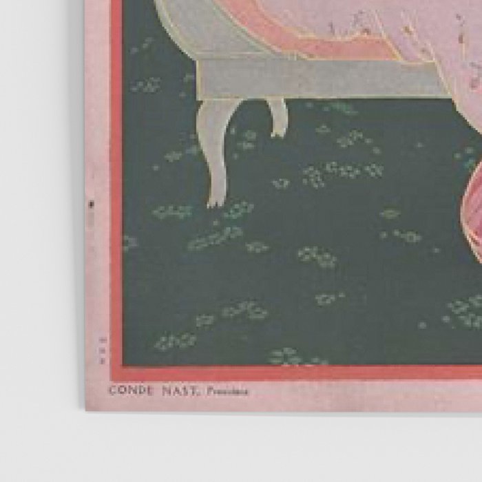 Vintage Fashion Magazine Cover Illustration July 1913 - Carnival Poster Gallery Image 3