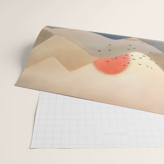 Wilderness Becomes Alive at Night Wrapping Paper Gallery Image 2