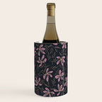 seamless pattern with small flowers on a black background Wine Chiller Gallery Image 3