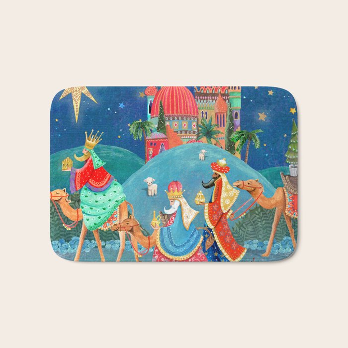 Journey to Bethlehem Bath Mat Gallery Image 1