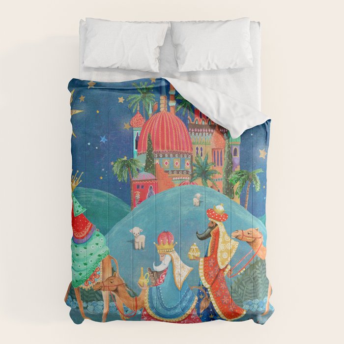 Journey to Bethlehem Comforter Gallery Image 1