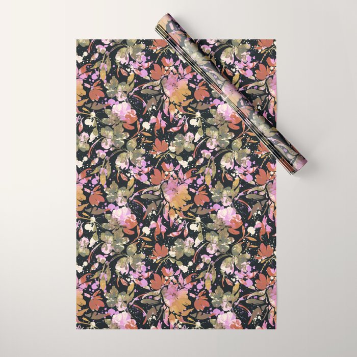 Dark Meadow Magic Wrapping Paper Gallery Image 1
