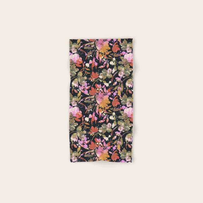 Dark Meadow Magic Bath Towel Gallery Image 1