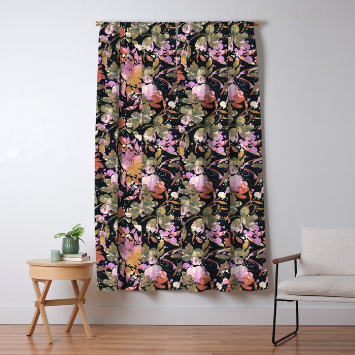 Dark Meadow Magic Window Curtain Gallery Image 5