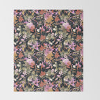 Dark Meadow Magic Throw Blanket Gallery Image 2