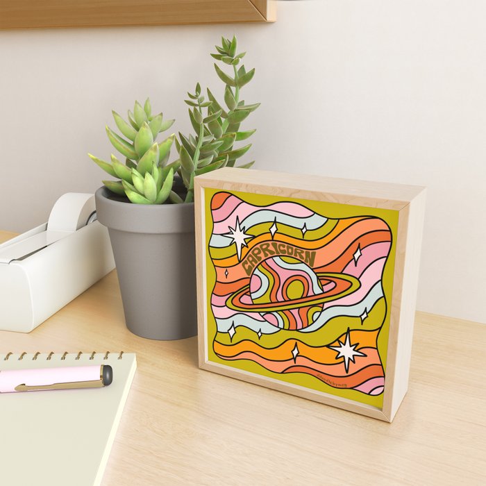 Capricorn Planet Mini Art Print Gallery Image 2
