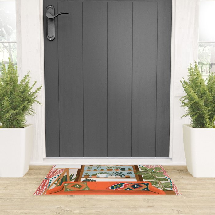 Let the sun shine on your plants Welcome Mat Gallery Image 3
