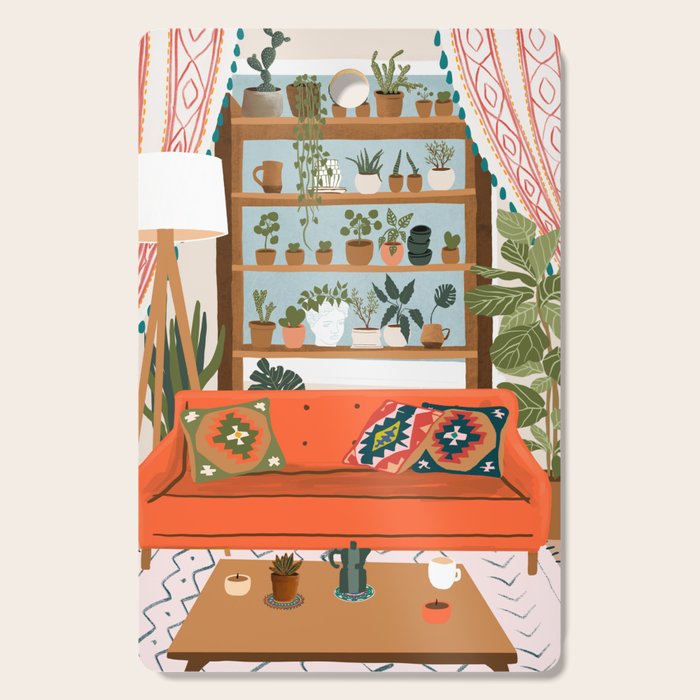 Let the sun shine on your plants Cutting Board Gallery Image 1