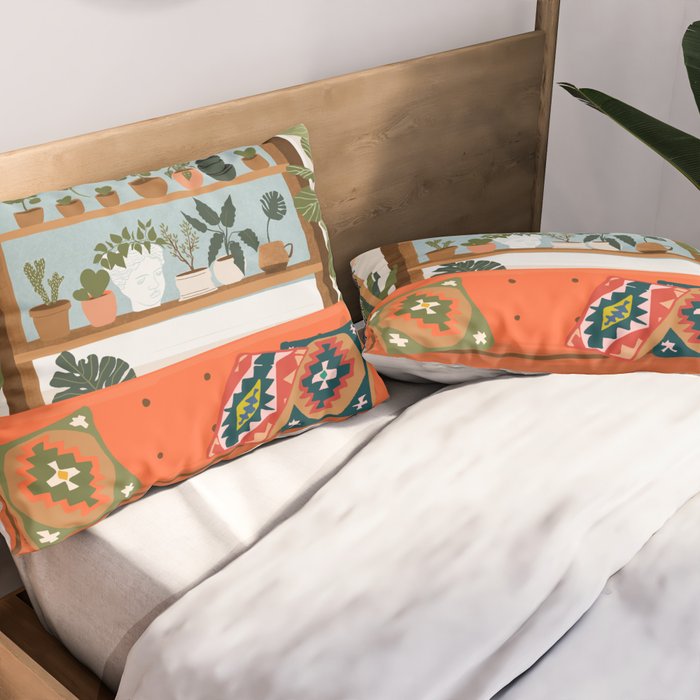 Let the sun shine on your plants Pillow Sham Gallery Image 2