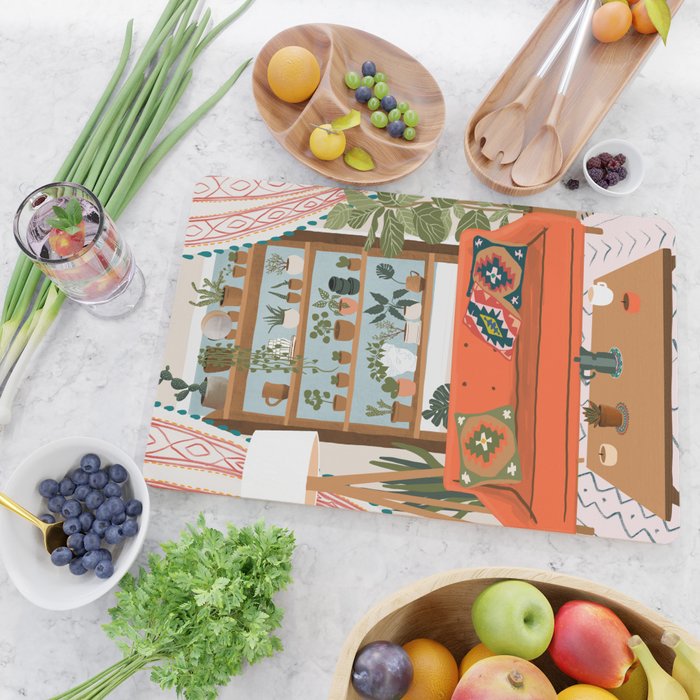 Let the sun shine on your plants Cutting Board Gallery Image 2
