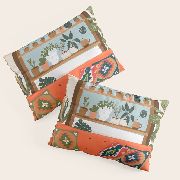 Let the sun shine on your plants Pillow Sham Gallery Image 1