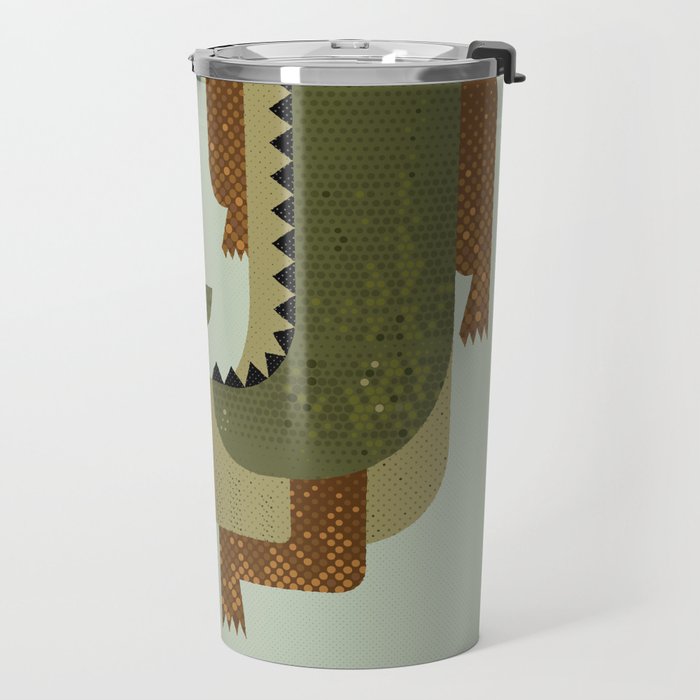 Whimsy Crocodile Travel Mug Gallery Image 2