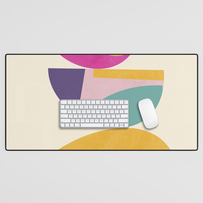 abstract minimal 4 Desk Mat Gallery Image 1