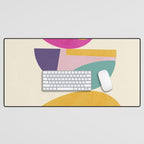 abstract minimal 4 Desk Mat Gallery Image 1