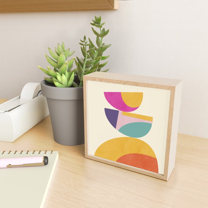 abstract minimal 4 Mini Art Print Gallery Image 2