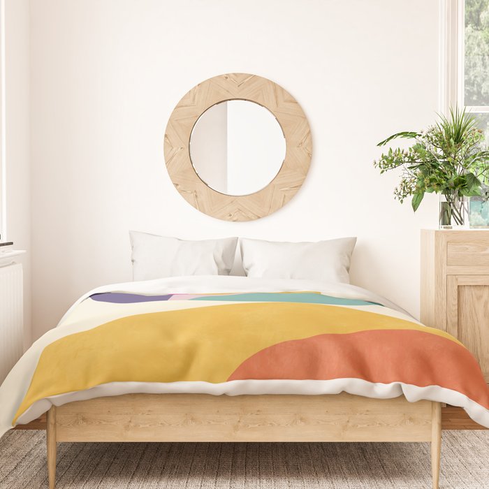 abstract minimal 4 Duvet Cover Gallery Image 3