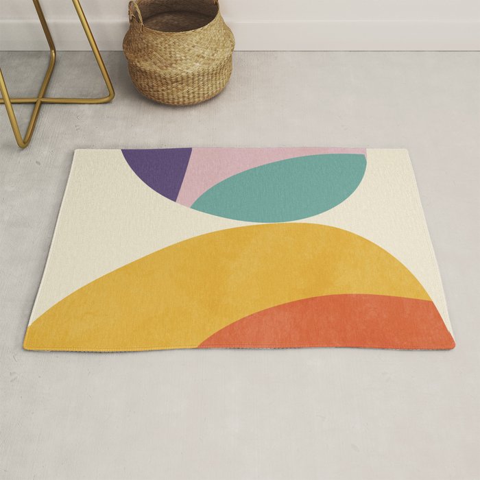 abstract minimal 4 Rug Gallery Image 1