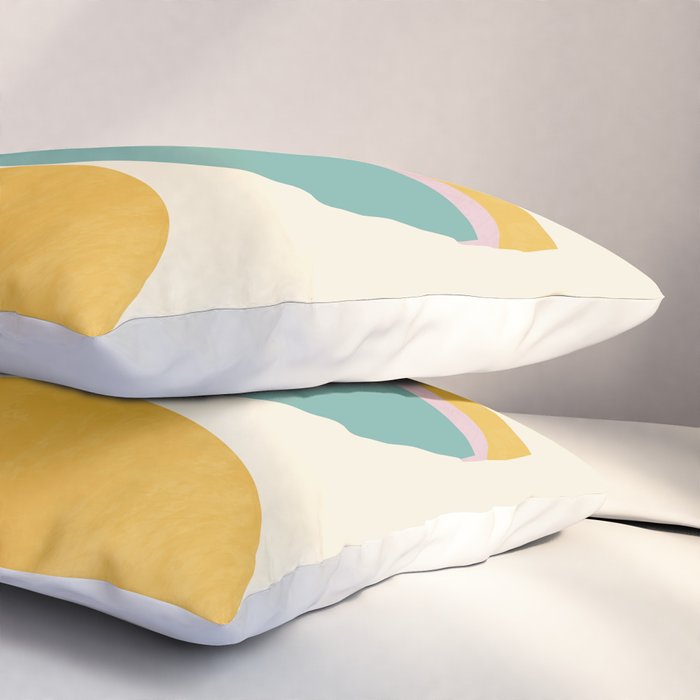 abstract minimal 4 Pillow Sham Gallery Image 3