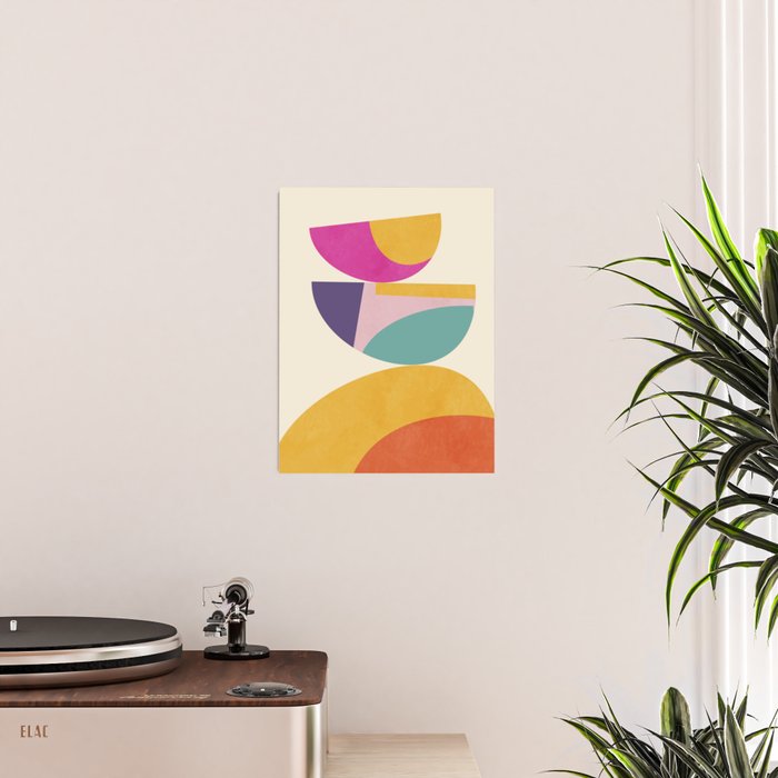 abstract minimal 4 Poster Gallery Image 2