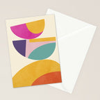 abstract minimal 4 Stationery Card Gallery Image 2