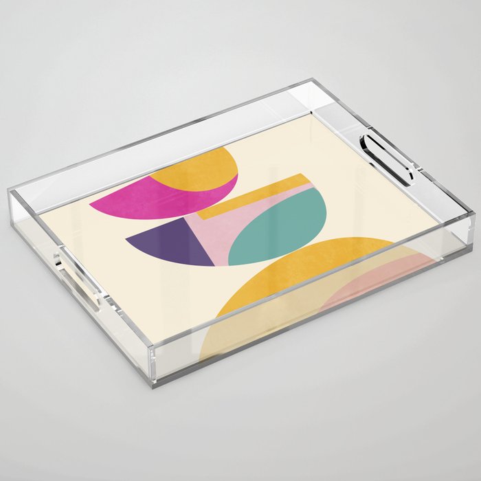 abstract minimal 4 Acrylic Tray Gallery Image 1