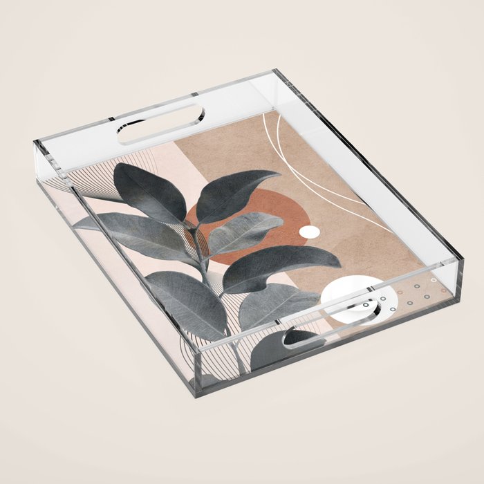 Plant Life Design 02 Acrylic Tray Gallery Image 1