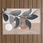 Plant Life Design 02 Outdoor Rug Gallery Image 1