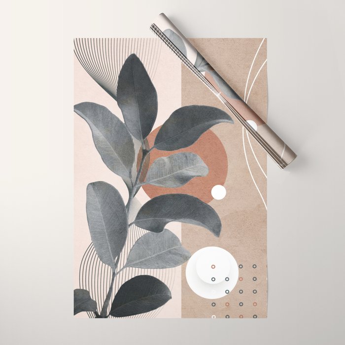 Plant Life Design 02 Wrapping Paper Gallery Image 1