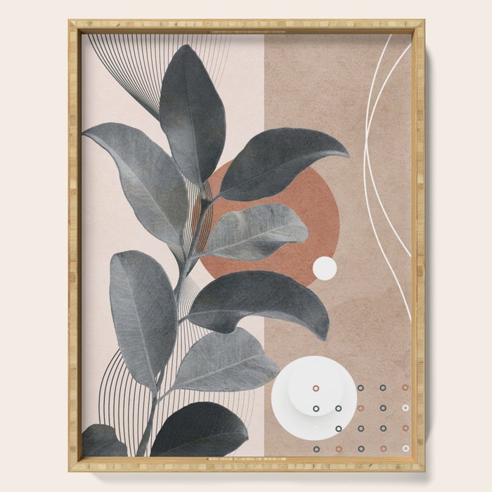 Plant Life Design 02 Serving Tray Gallery Image 1
