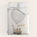 a little balloon adventure Duvet Cover Gallery Image 6