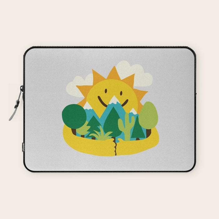 Sun is out Laptop Sleeve Gallery Image 1