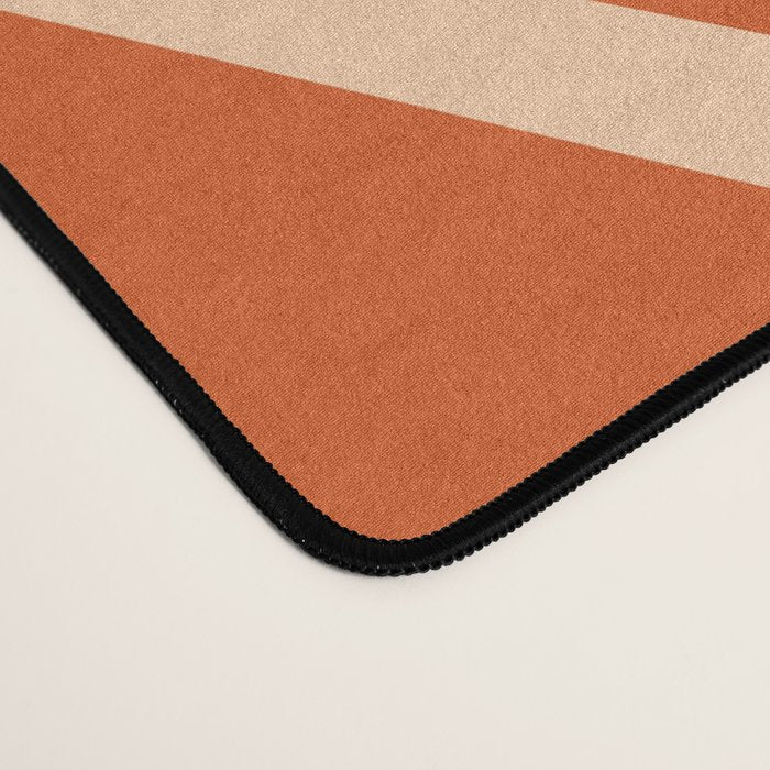 Abstract Composition in Orange & Peach Desk Mat Gallery Image 4