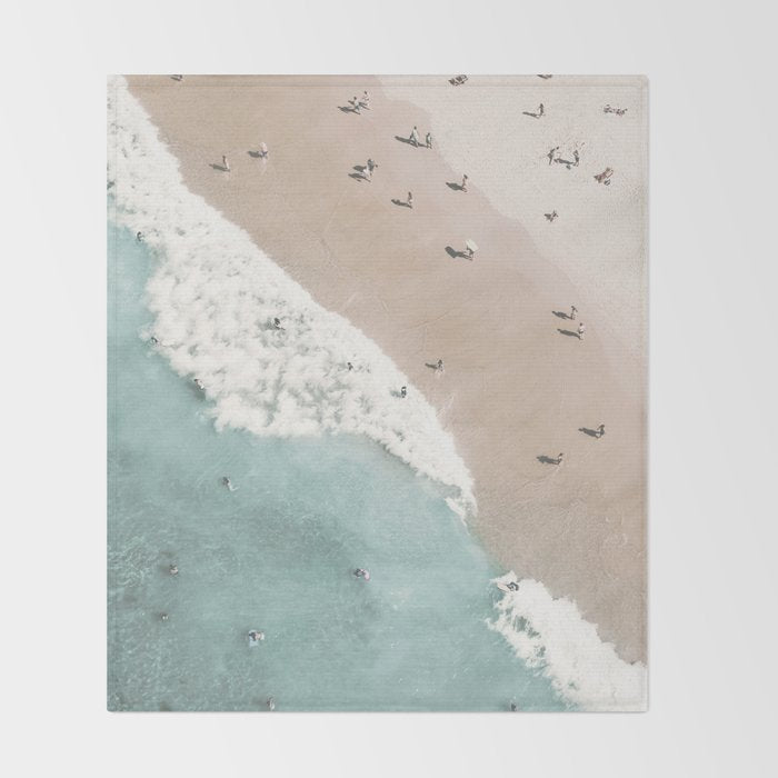 Beach Day Throw Blanket Gallery Image 2