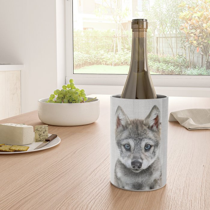 Baby Wolf - Colorful Wine Chiller Gallery Image 4