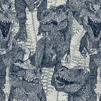 Tyrannosaurus rex indigo Coffee Mug Gallery Image 2