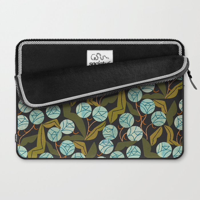 Pale Blue Roses Laptop Sleeve Gallery Image 2