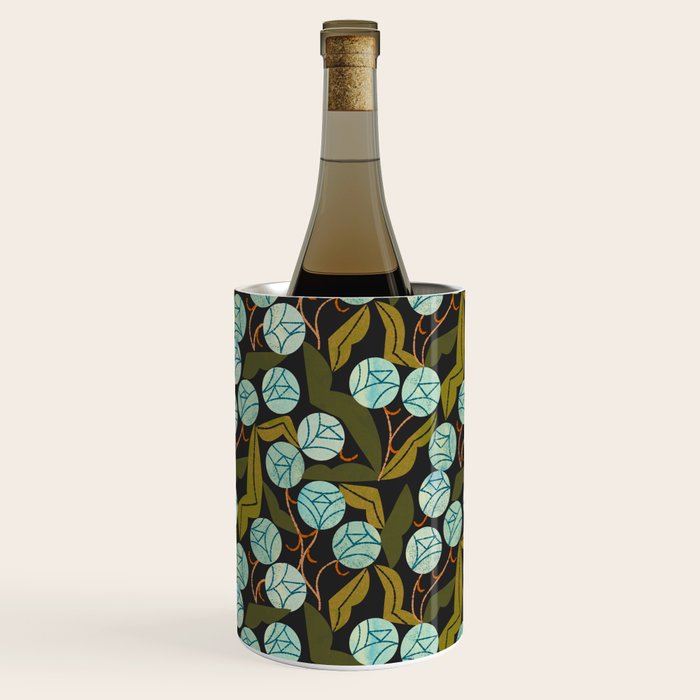 Pale Blue Roses Wine Chiller Gallery Image 3