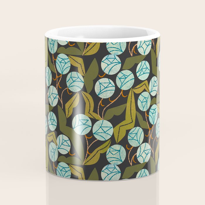 Pale Blue Roses Coffee Mug Gallery Image 4